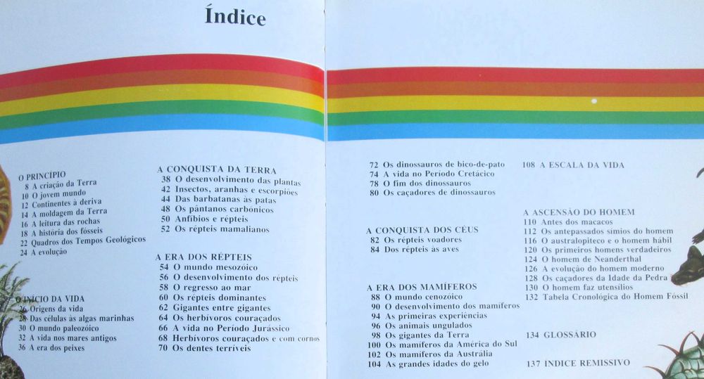 Enciclopédia Juvenil Ilustrada, Pré-História (1980)