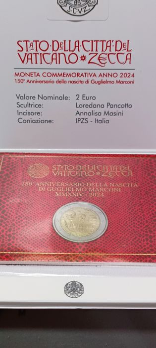 Vaticano 2024-aniv. do nascimento de Guglielmo Marconi