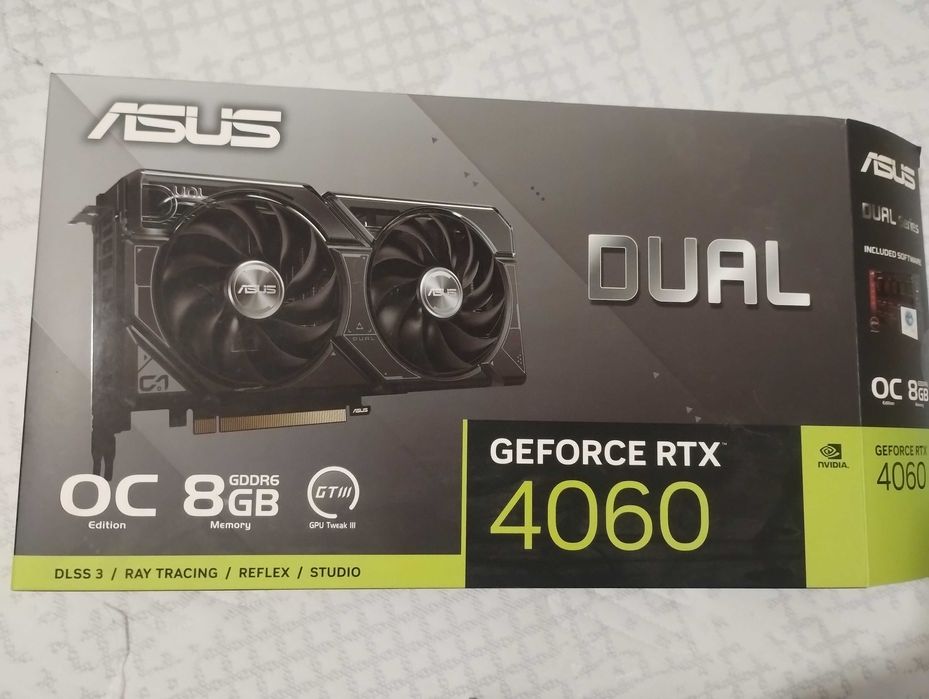 ASUS Dual GeForce RTX™ 4060 OC Edition