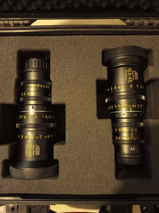 Obiektywy Arri Alura 15.5-45mm oraz 30-80mmmm