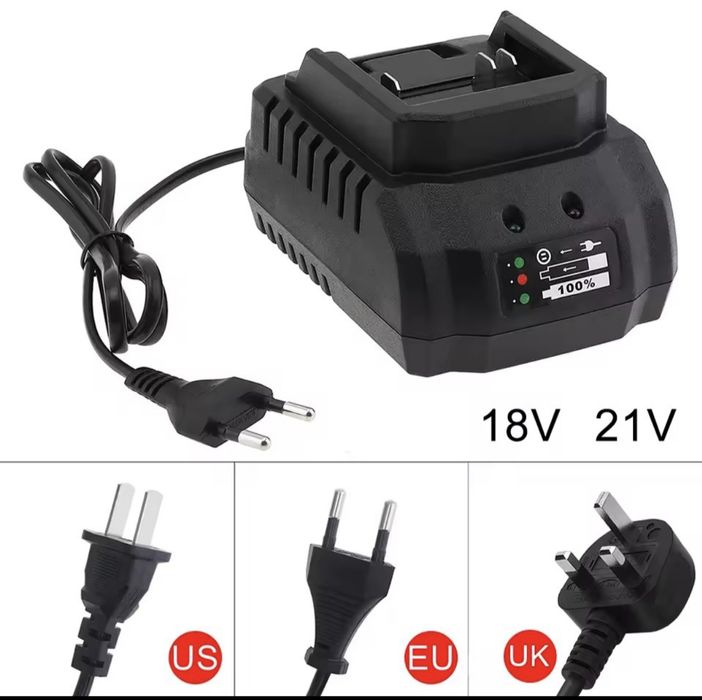 Ładowarka do akumulatorów jak Makita zamienników Gisam, Yofidra Podofo