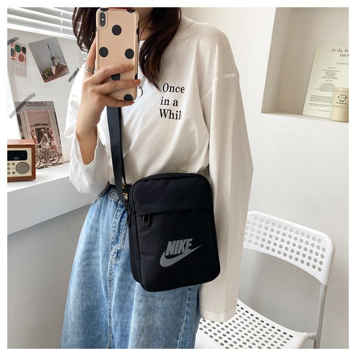 Сумка через плече Nike / Месенджер Найк / Барсетка чорна (нова)