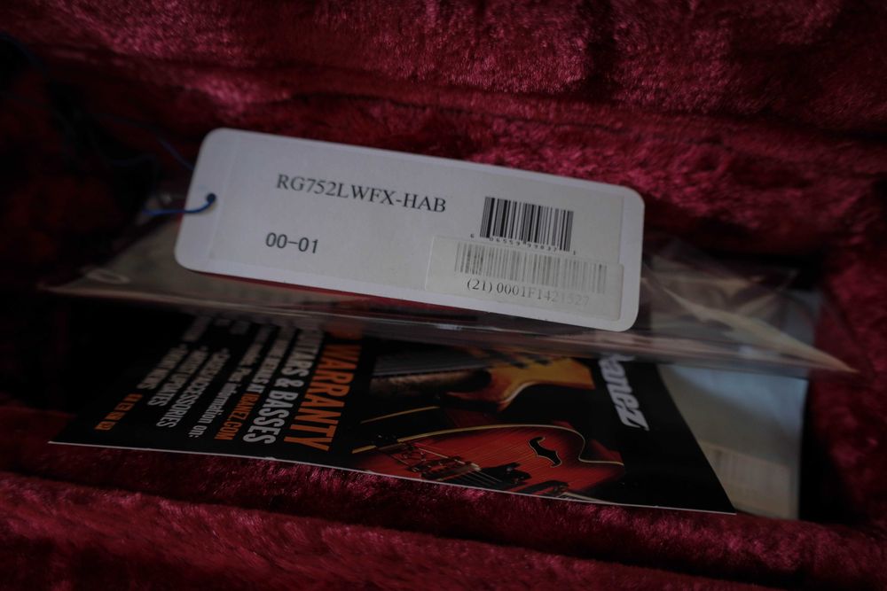 Ibanez Prestige RG752LWFX MIJ 2014