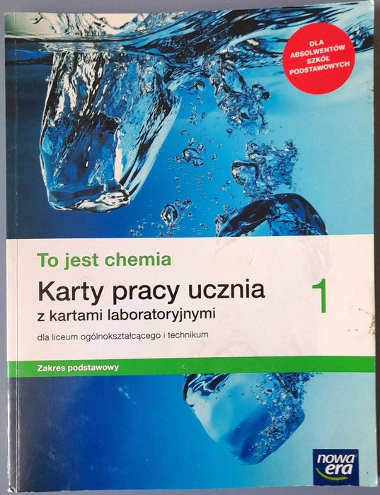 To jest chemia - karty pracy