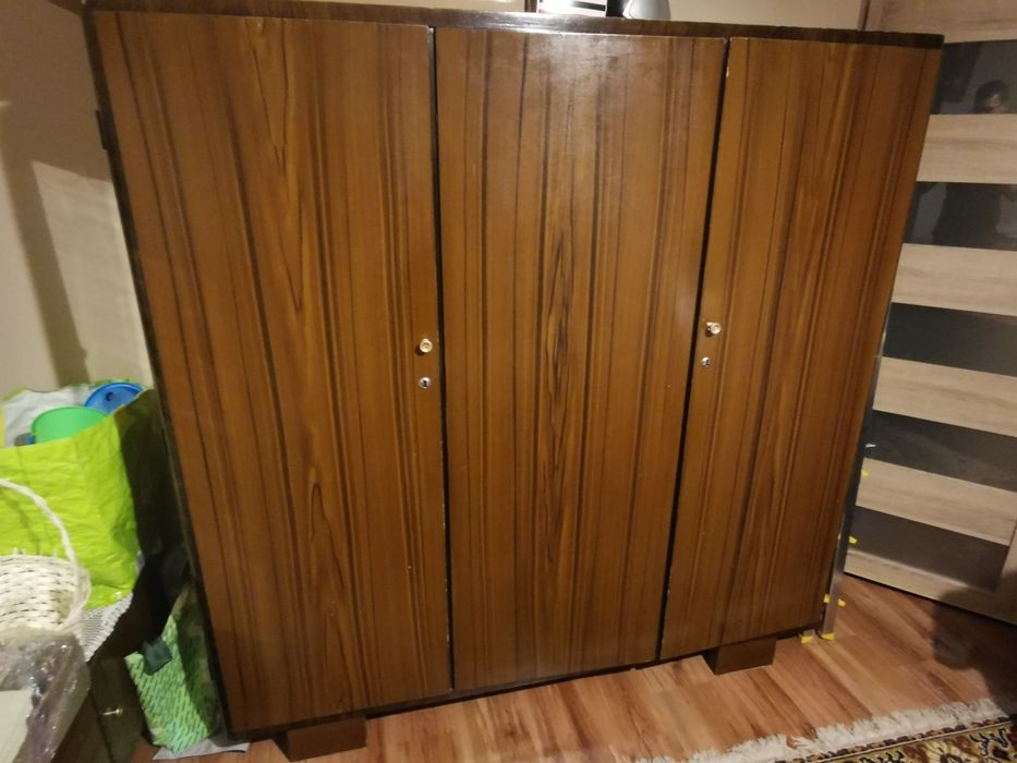 Duża stara szafa 1966 retro PRL