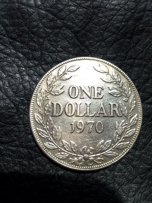 Один доллар 1970 г. Диаметр  34 мм.