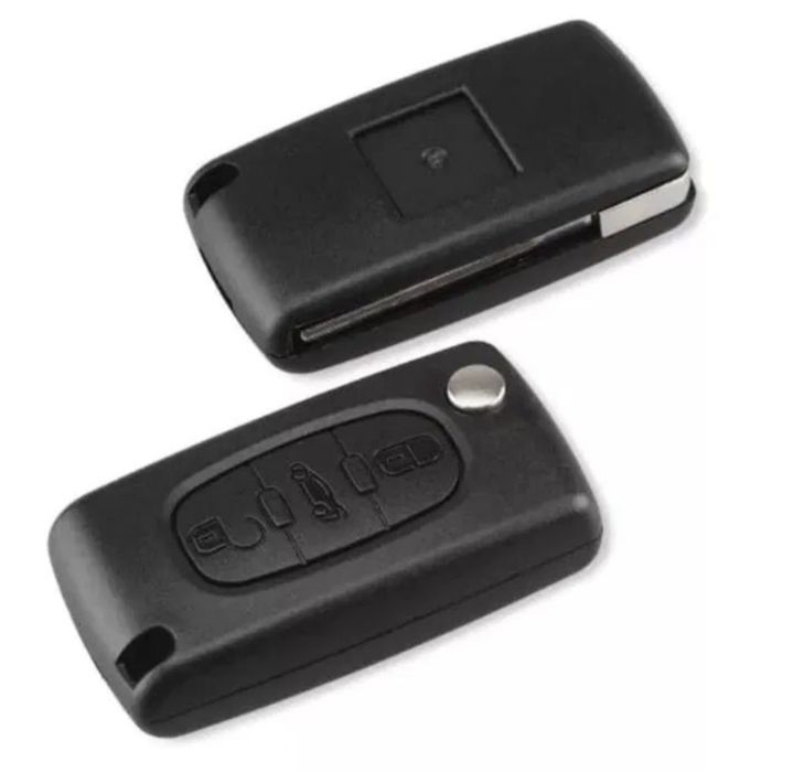 Capa p/ chaves Citroën e Peugeot (lâmina virgem)