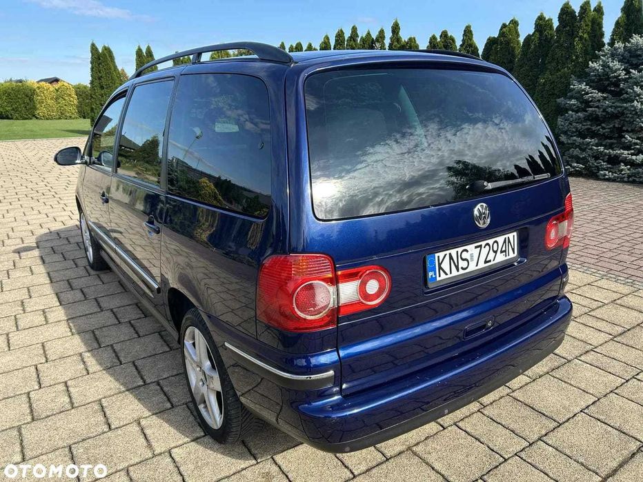 Samochód marki Volkswagena sharan