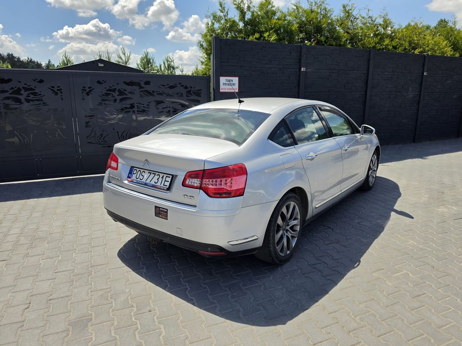 Citroen C5 2.2Hdi 170koni 2008r Skóry Bogata opcja
