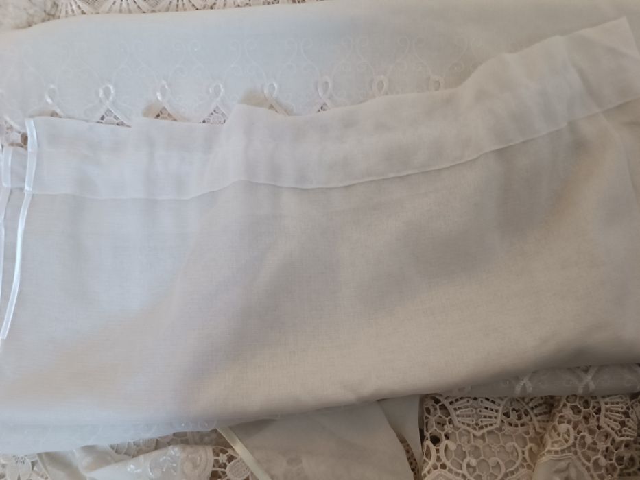 Firana zasłona z haftem 280x152