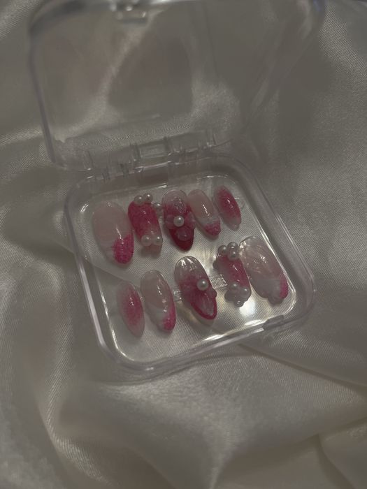 Recznie robione press on nails
