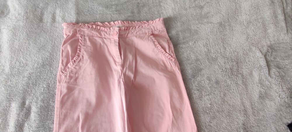 NOWE spodnie do kostek, materiał elastyczny, b.dobre na lato