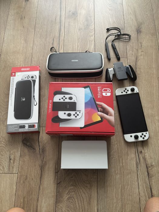 Nintendo switch Oled biala