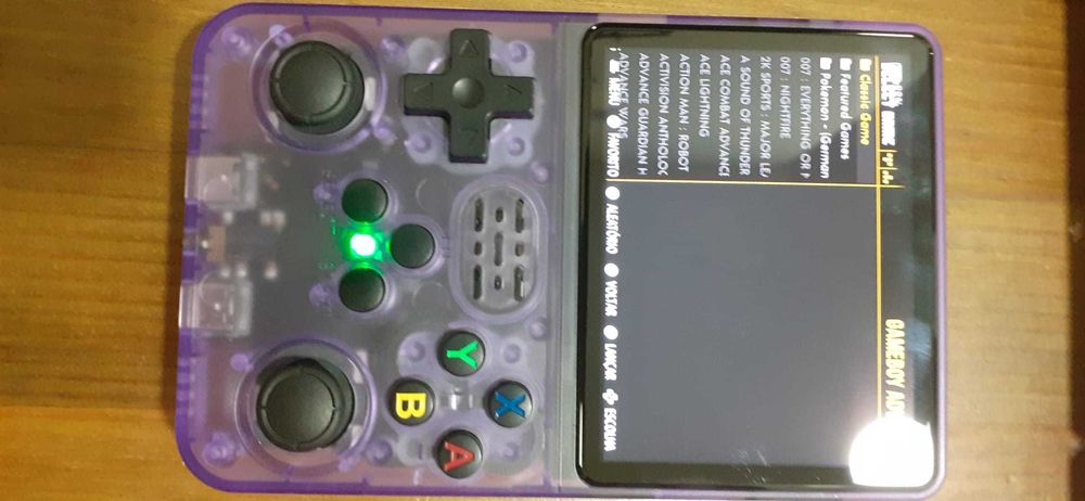 Consola R36S + Cartão SD 128gb