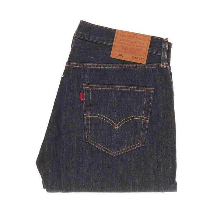 Spodnie Levis 501 W34 L32 Męskie Straight Dark Blue Regular