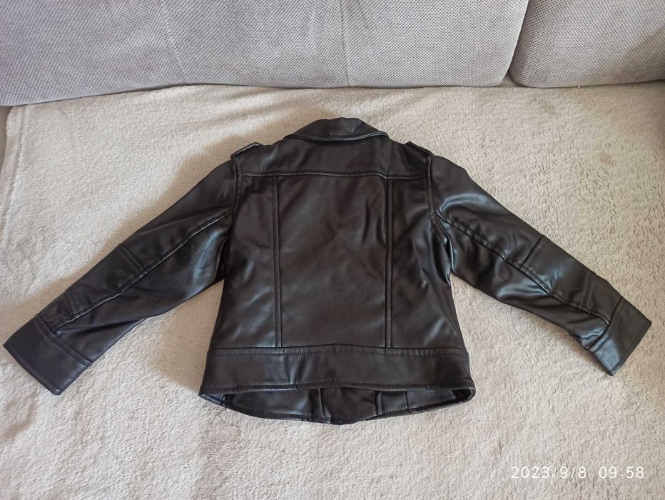 Ramoneska dziewczęca eco skóra h&m 98 (2-3 lata)