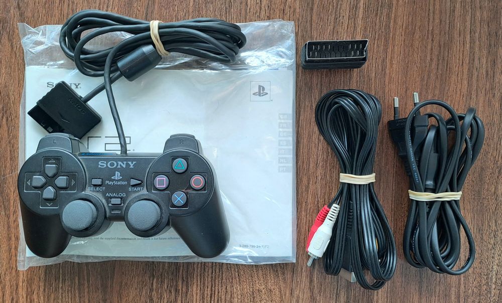 Consola de jogos Sony Playstation 2 PS2 Slim na caixa original