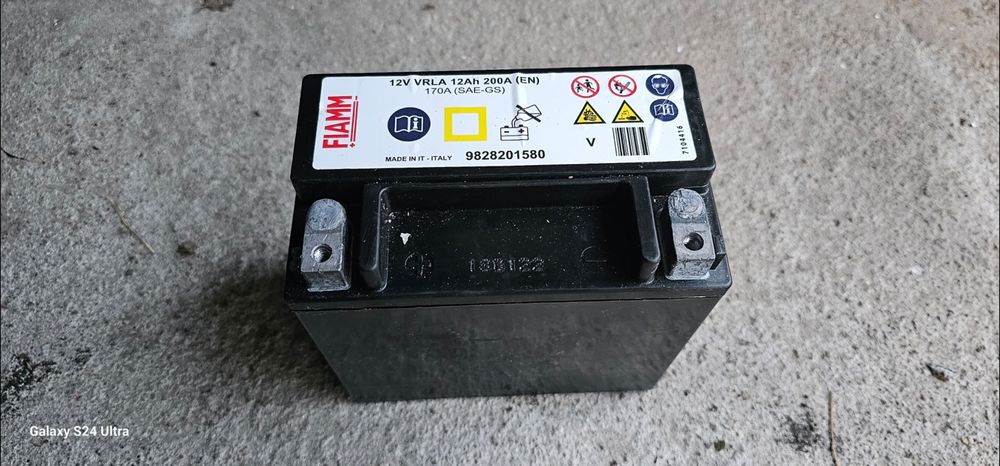 Akumulator 12v 12Ah 200A motocyklowy AGM