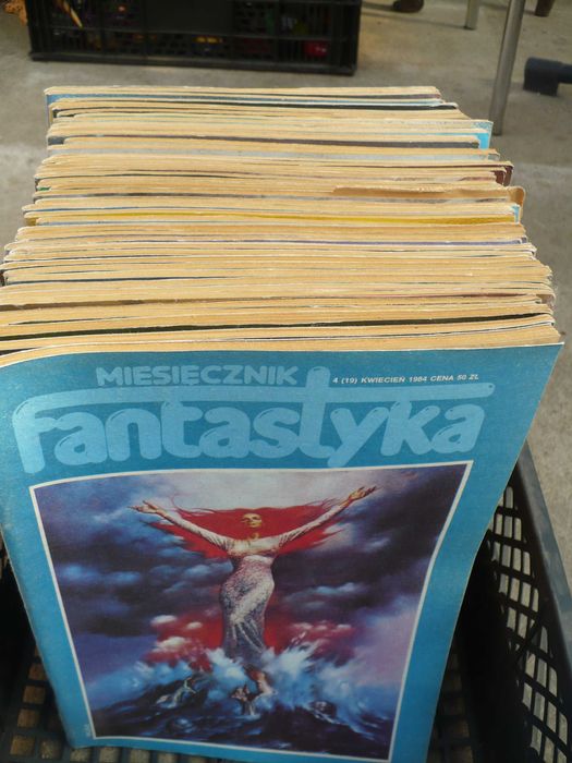 MIESIĘCZNIK FANTASTYKA, 65 Egzemplarzy, Pierwsze Wydania Lata 83-88 !!