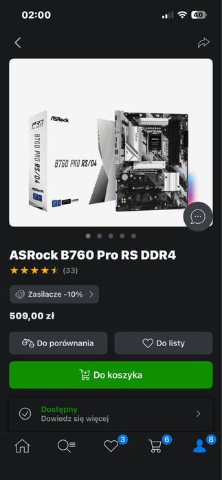 Pluta glowna AsRock lga1700 ARGB