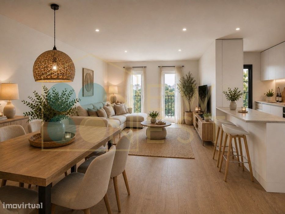 apartamento T2 de 98,49m² no Lote 96 - Vista Rio | Bairro Afonso Co... — São Sebastião, Setúbal