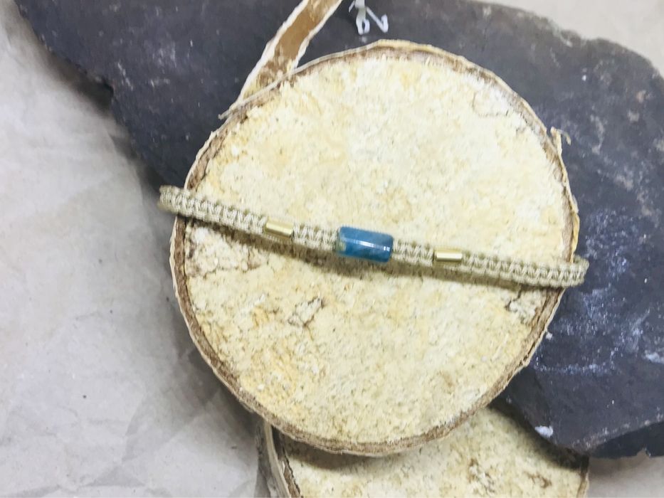 Biżuteria męska,bransoletka męska z naturalnym kamieieniem