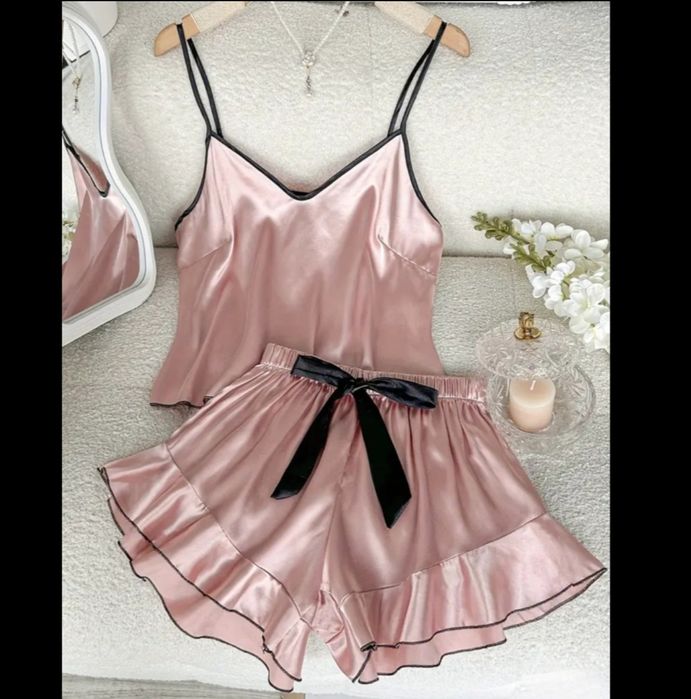 L Walentynkowy komplet do spania zmysłowy bielizna piżama ero