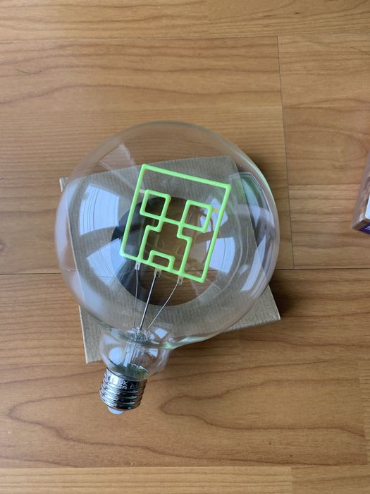 Lampada Led Minecraft