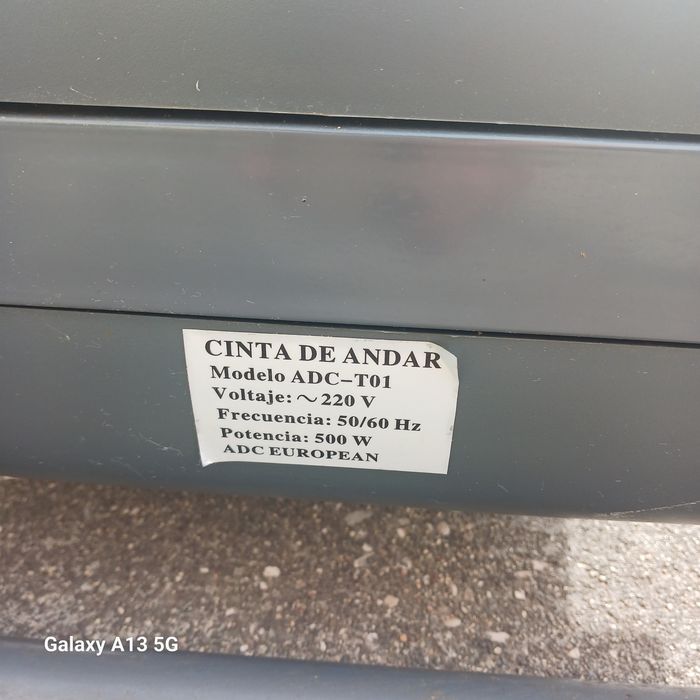 Passadeira eléctrica  ginastica