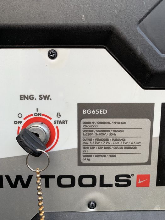 Генератор MW TOOLS BG65ED