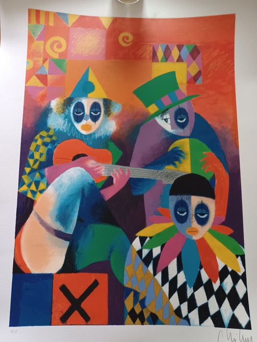 Serigrafia de Roberto Chichorro