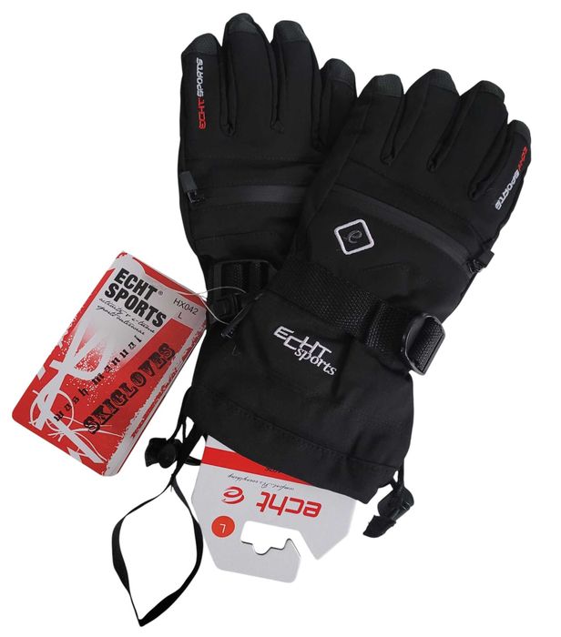 Rękawiczki Narciarskie Damskie Zimowe L Rękawice Ocieplane Wodoodporne