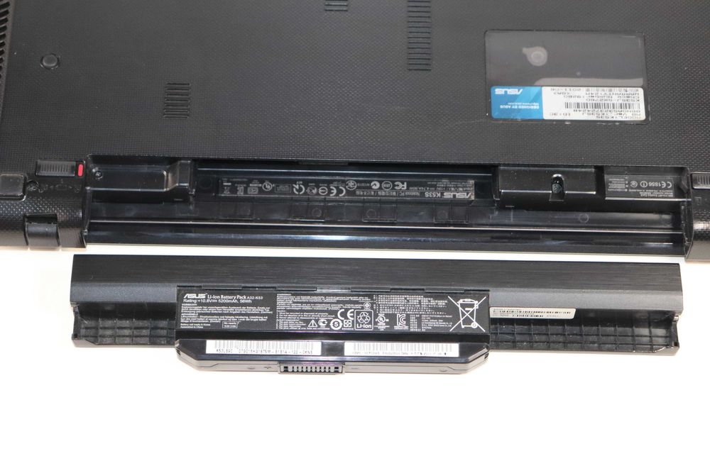 ASUS K53SJ - Core i3-2310M GeForce GT520M, 6GB DDR3, SSD 120GB HDD 500