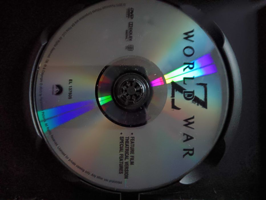 filme dvd original - wwz - guerra mundial z