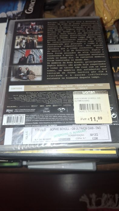 Sophie Scholl os últimos dias Dvd