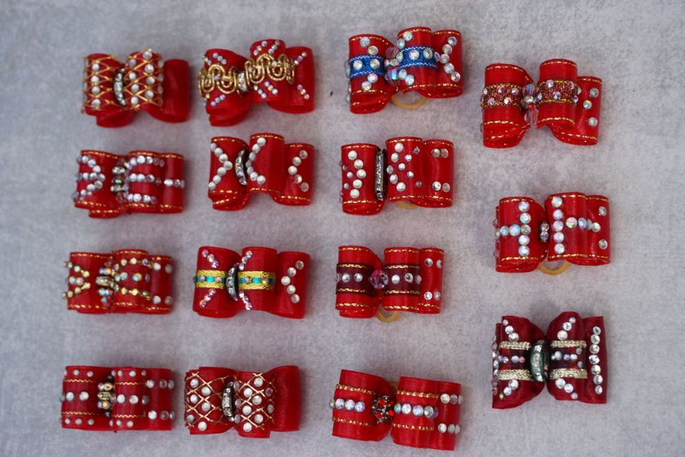 Kokardki ręcznie wykonane