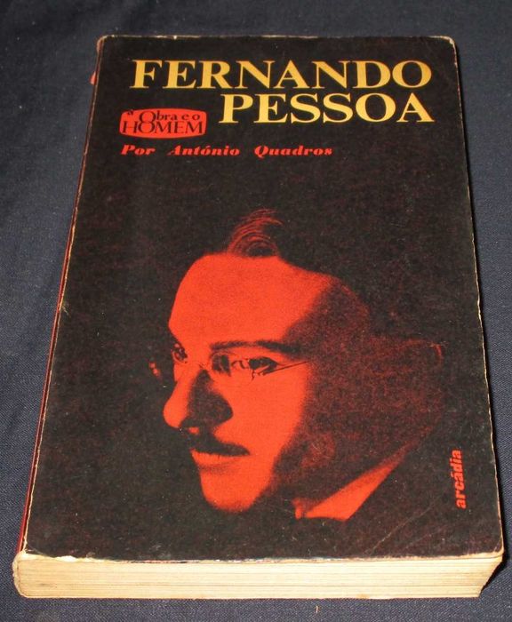 Livro Fernando Pessoa António Quadros Arcádia