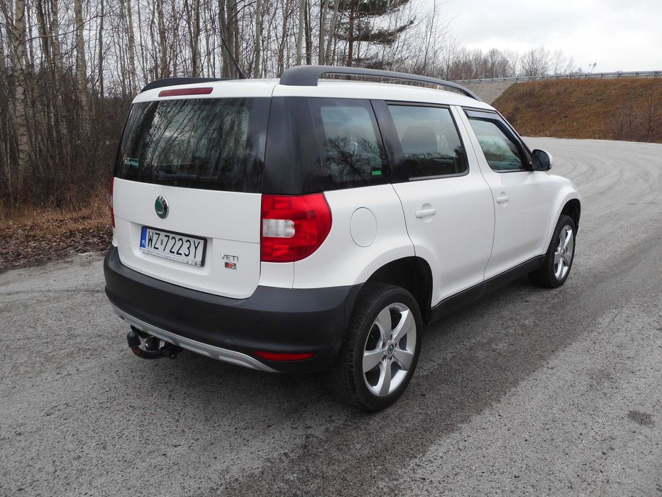 Skoda Yeti 1.8 4x4 salon Polska bez wady olejowej nowe sprzęgło