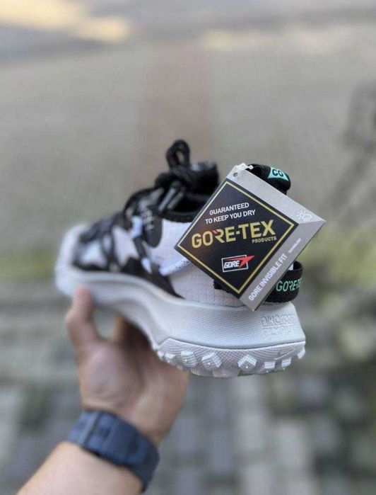 (БЕЗ ПЕРЕДОПЛАТИ)nike acg mountain fly gore-tex white black найк асг