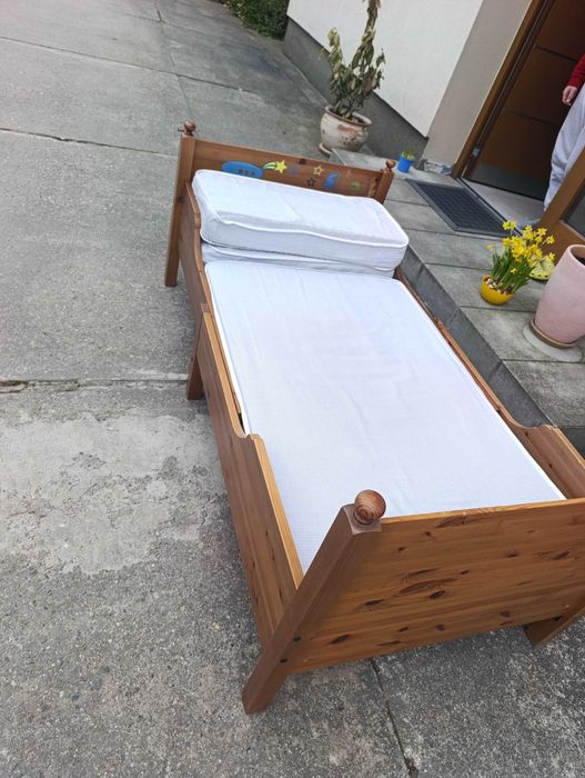 Łóżko dziecięce rosnące IKEA Leksvik