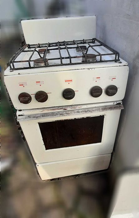 Газовая печь ссср, печка с духовкой, рабочая