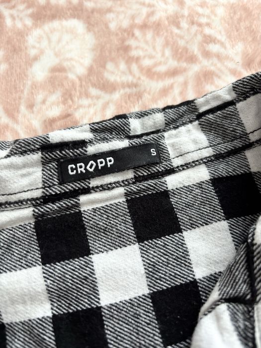 Czarno biała koszula CROOP