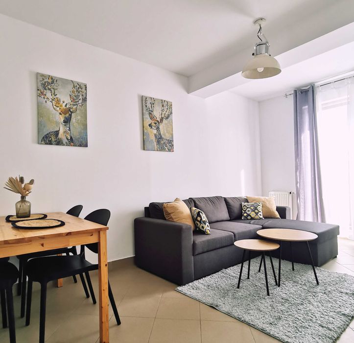 Apartament z balkonem widok na Zamek