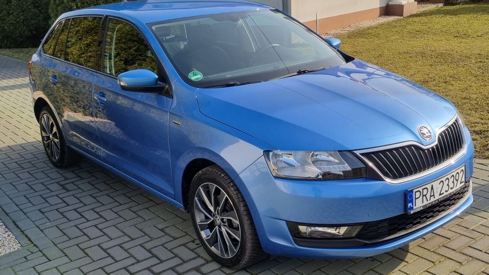 Skoda RAPID Automat*DSG*Zarejestrowany*Bardzo Bogata Wersja Wyposażenia*Zadbana