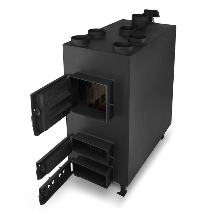 Piec nadmuchowy PN5 z nadmuchem dmuchawa HIGHER o mocy 50 kW