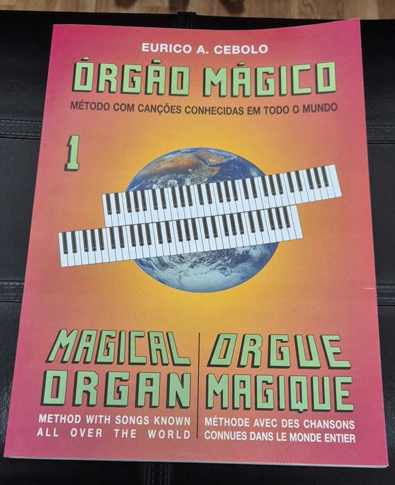 Livro de órgão nº 1 Eurico Cebolo