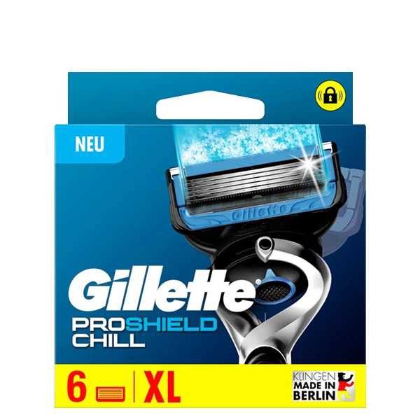Gillette Fusion 5 ProShield Chill картриджі змінні для гоління 6 шт