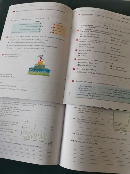 Cadernos de atividades novo de ciências do 8°ano