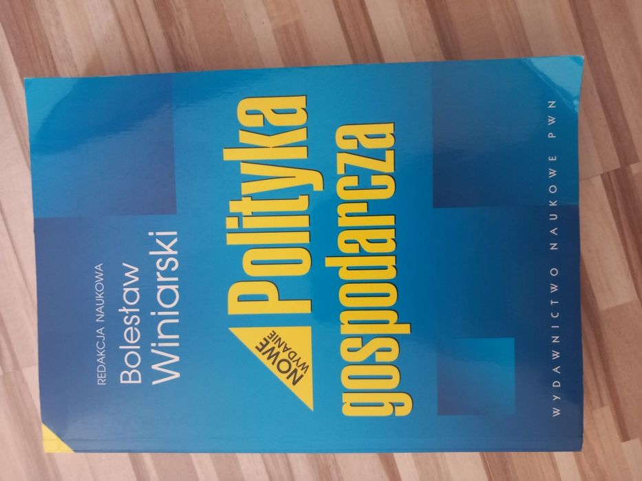 Książka do polityki gospodarczej