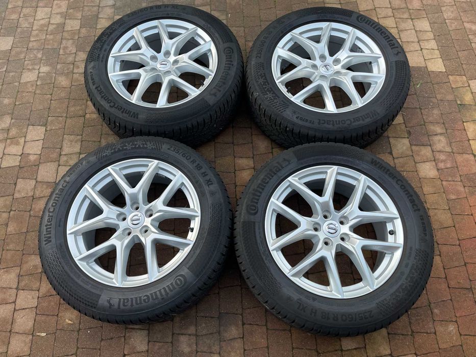 4145. Alufelgi 18" koła letnie oryginał Volvo V40 Cross Country 5x108 225/45/18 Continental